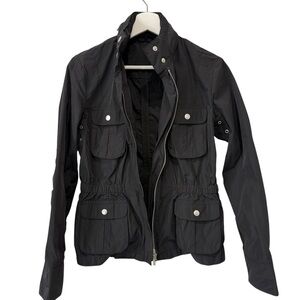 United Colors Of Benetton Black Utility Jacket Size 42 US 6